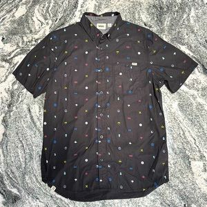 Vans Off The Wall Men’s Button Up NWOT